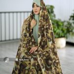 چادر کرپ حریر اندونزی کد 6970