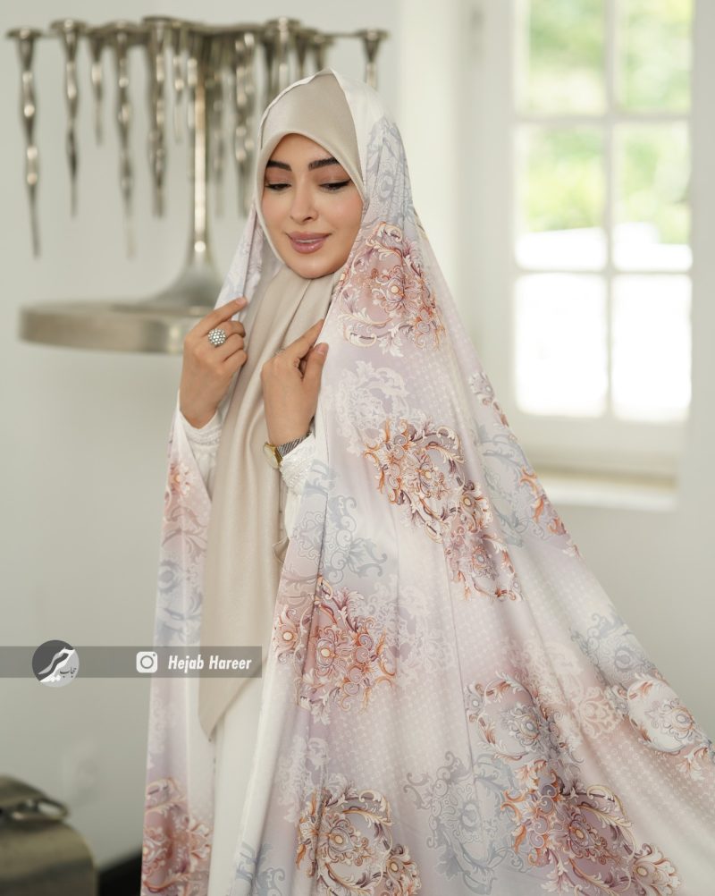 9180-2 چادر سیلک اندونزی کد 9180 - Image 1