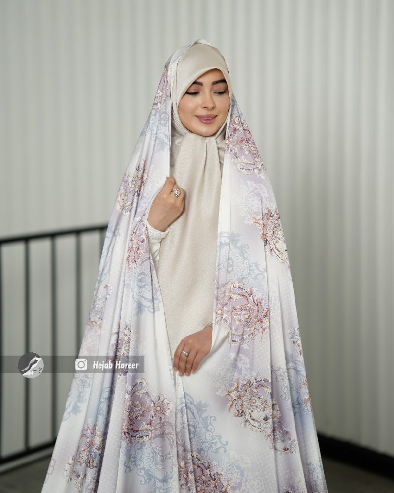 9182-2 چادر سیلک اندونزی کد 9182 - Image 1