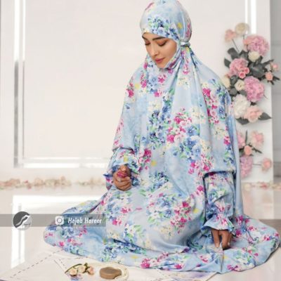 چادر نماز آستین دار نوجوان کد 9195