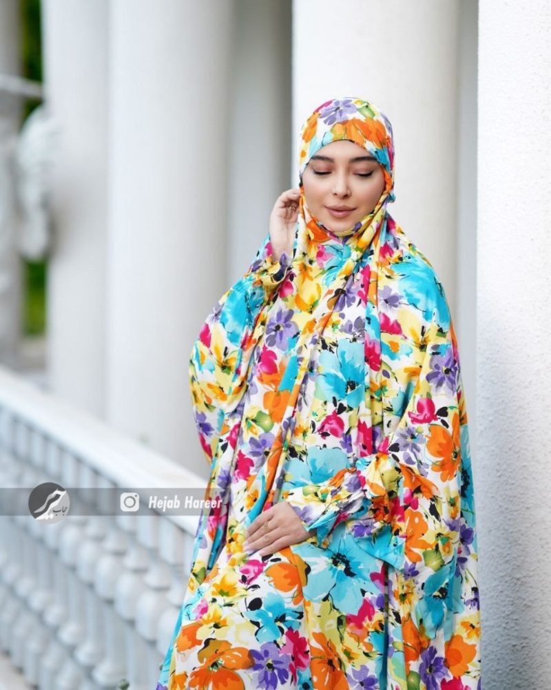 9197 چادر نماز آستین دار نوجوان کد 9197 - Image 1