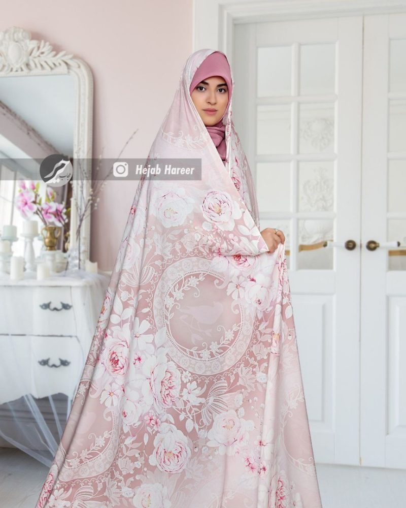 چادر رنگی کرپ رویال کد 9237 - Image 1