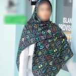 روسری رنگی طرح دار کد 9279