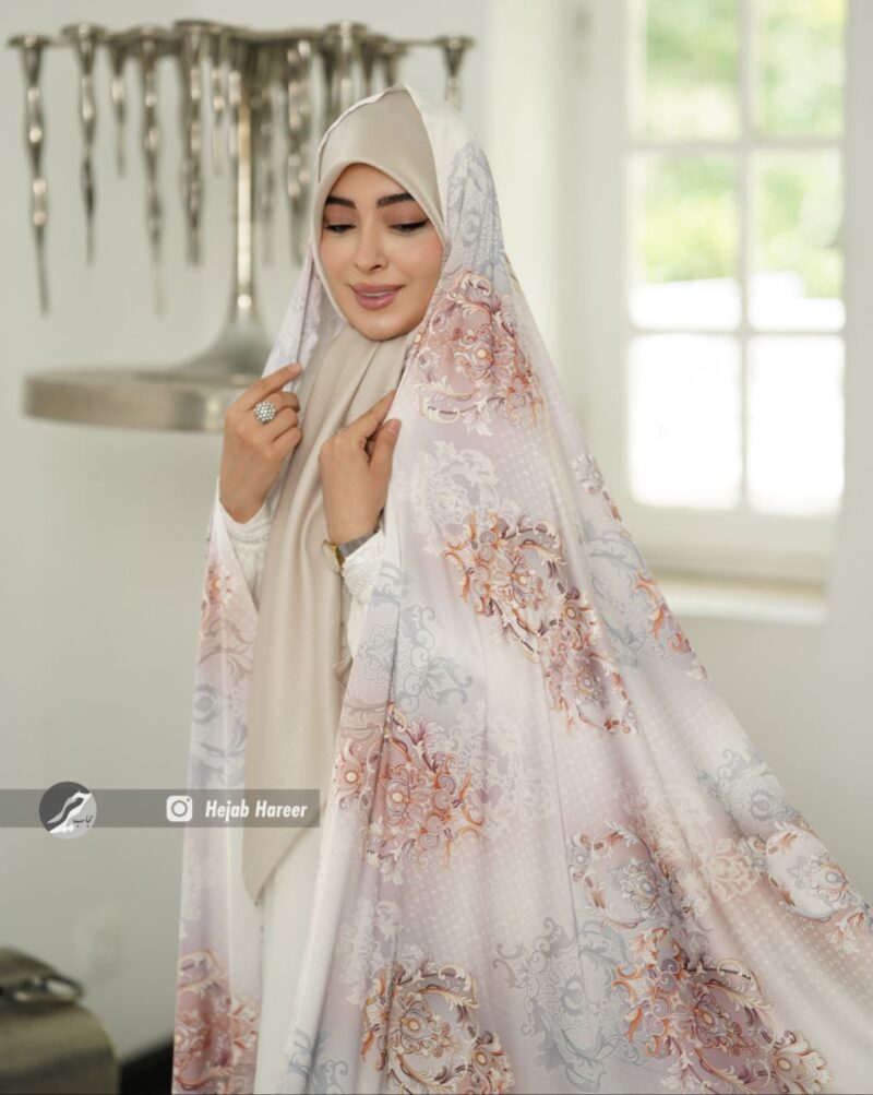 9299-2 چادر سیلک اندونزی مجلسی کد 9299 - Image 1