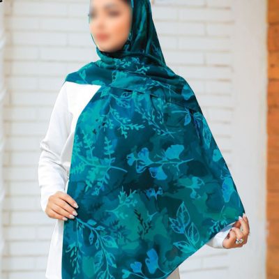 روسری رنگی طرح دار کد 9303