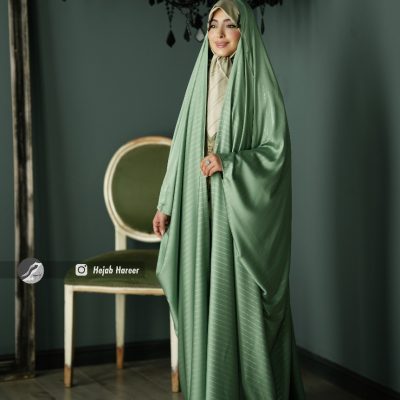 قواره چادر سیلک لاین لمه ساده کد 9417
