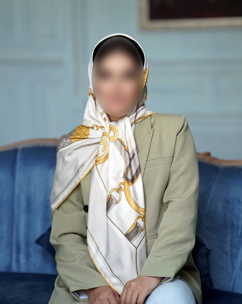 روسری رنگی طرح دار کد 9510 - Image 1