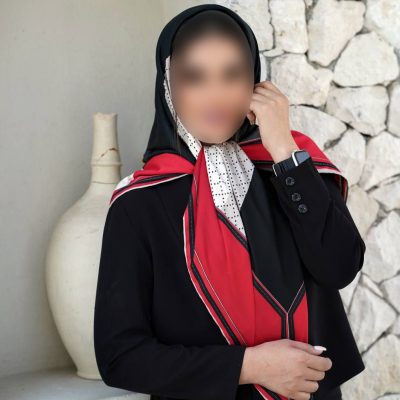 روسری رنگی طرح دار کد 9513