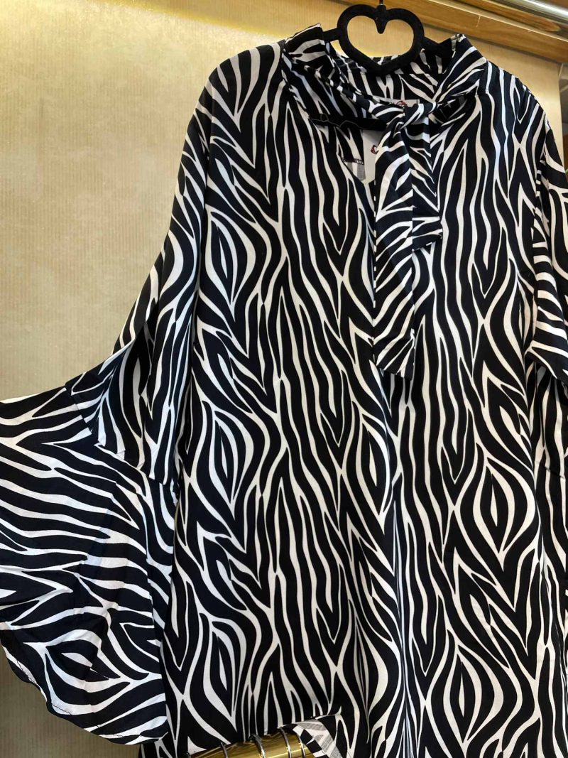 بلوز نخی یقه کرواتی کد 9594 - Image 1