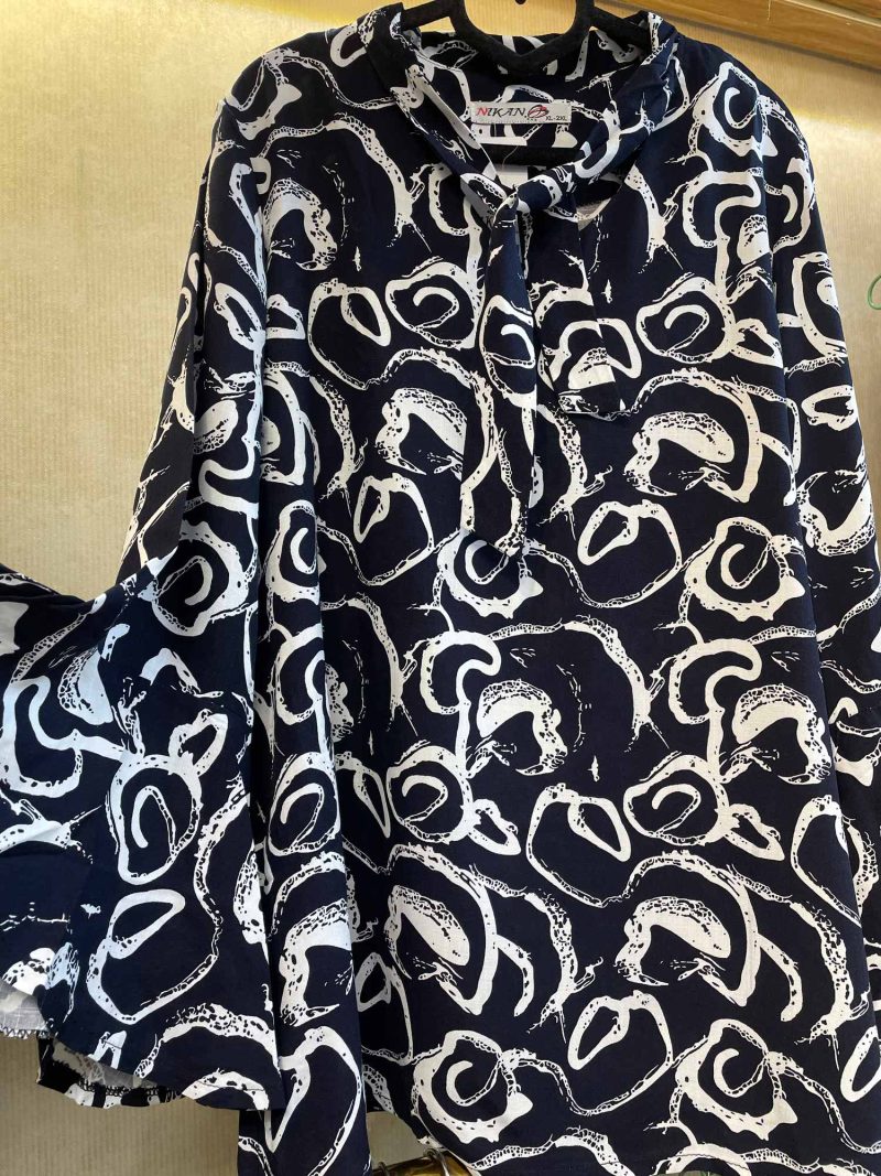 بلوز نخی یقه کرواتی کد 9597 - Image 1