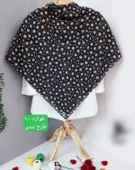 روسری رنگی طرح دار دخترانه کد 9605 - Image 12