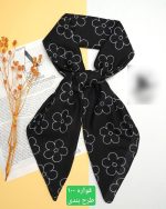 روسری رنگی طرح دار دخترانه کد 9605