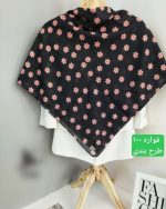 روسری رنگی طرح دار دخترانه کد 9605 - Image 5
