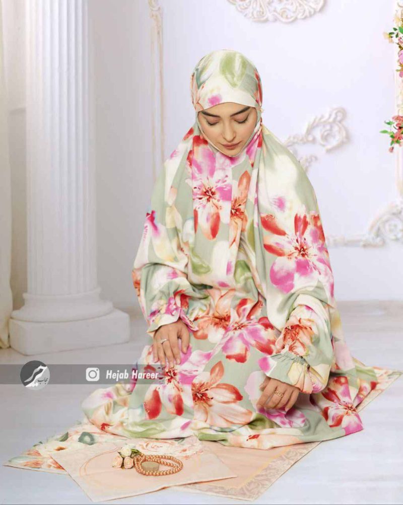 9642 چادر نماز کیسه ای کد 9642 - Image 1