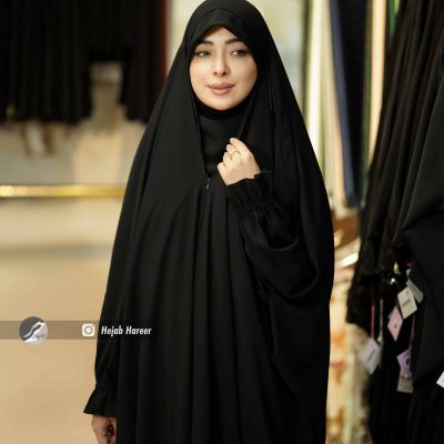 چادر مشکی لبنانی مدل اربعین کد 9663