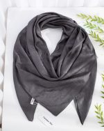 روسری رنگی طرح دار کد 9679 - Image 3