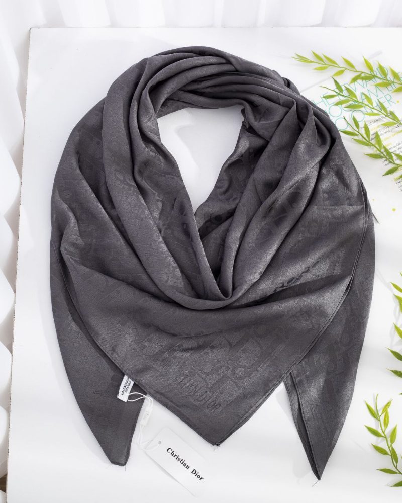 روسری رنگی طرح دار کد 9679 - Image 3