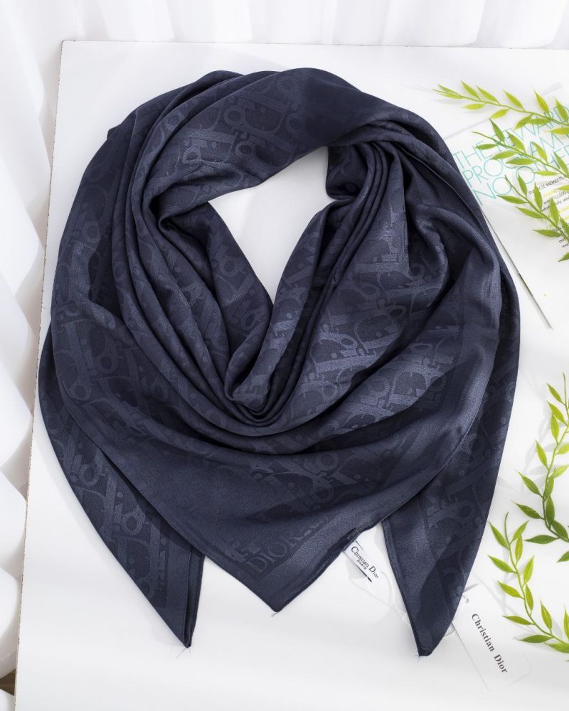 روسری رنگی طرح دار کد 9679 - Image 6