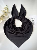 روسری مشکی طرح دار کد 96۸۲ - Image 2