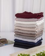 روسری رنگی طرح دار کد 9683 - Image 5