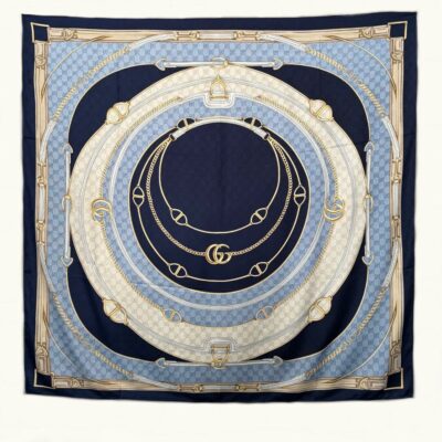 روسری رنگی طرح دار کد 9833