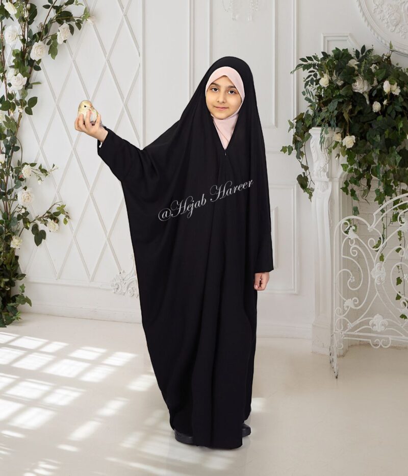 10018 چادر مشکی نوجوان کد 10018 - Image 1