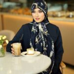 روسری رنگی طرح دار کد 9955
