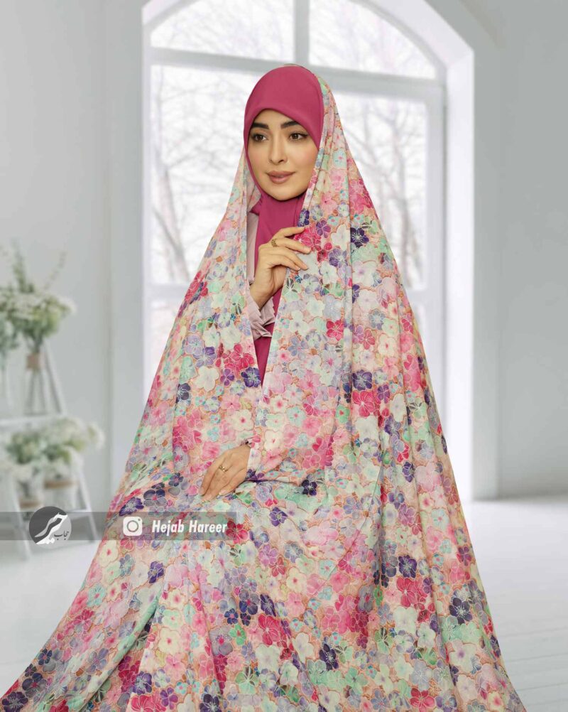 چادر رنگی وال باتیک کد 9976 - Image 1