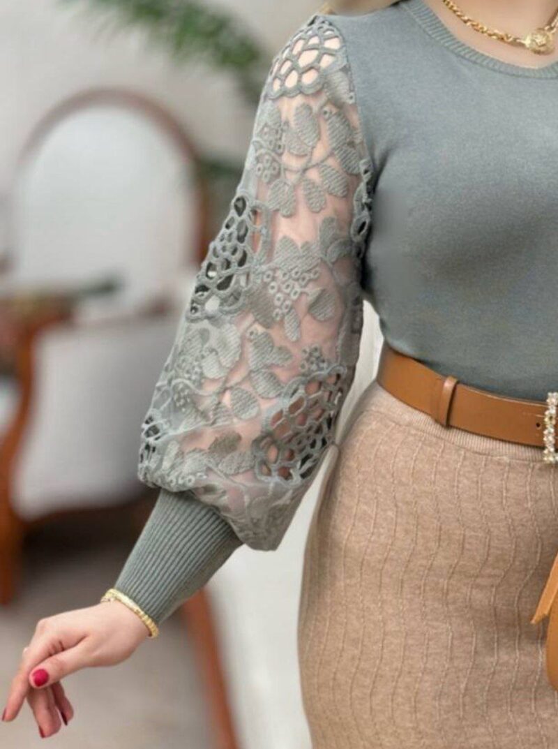 10043 بلوز بافت کد 10043 - Image 1