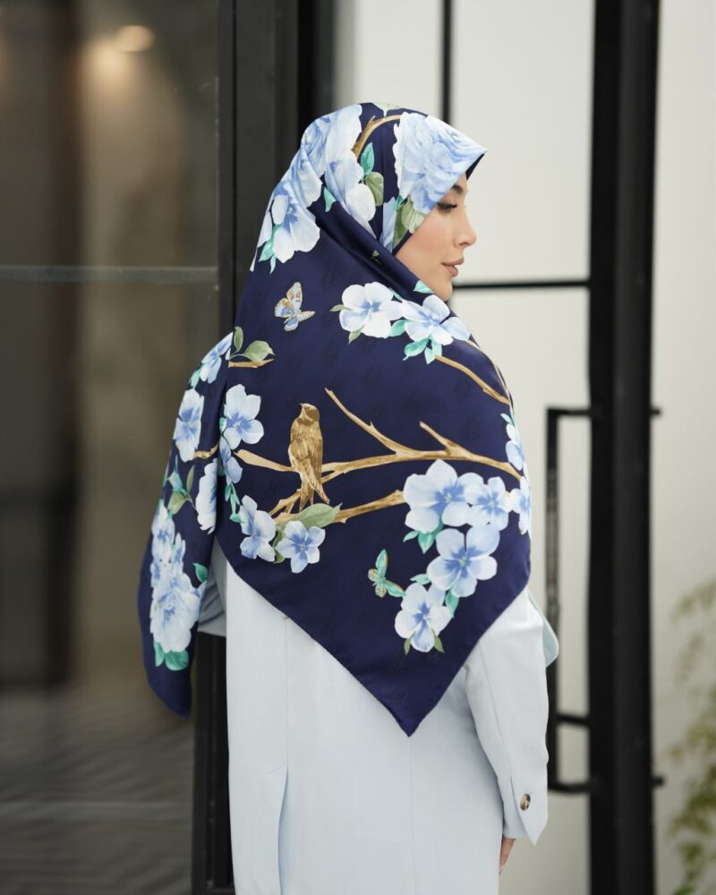 روسری رنگی طرح دار کد 10134 - Image 2