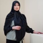 روسری کشمیر‌نخی ژاکارد کد 10144