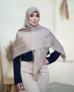 روسری نخی ژاکارد کد 10148