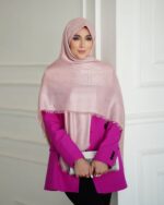 روسری نخی ژاکارد کد 10149