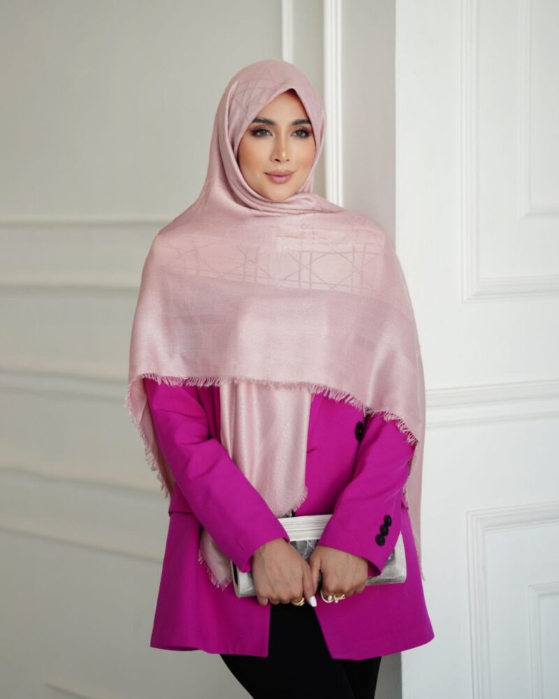 روسری نخی ژاکارد کد 10149 - Image 1