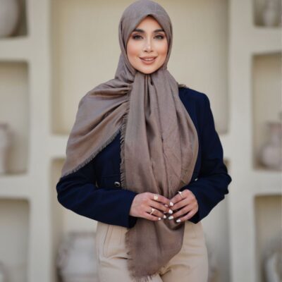 روسری نخی ژاکارد کد 10151