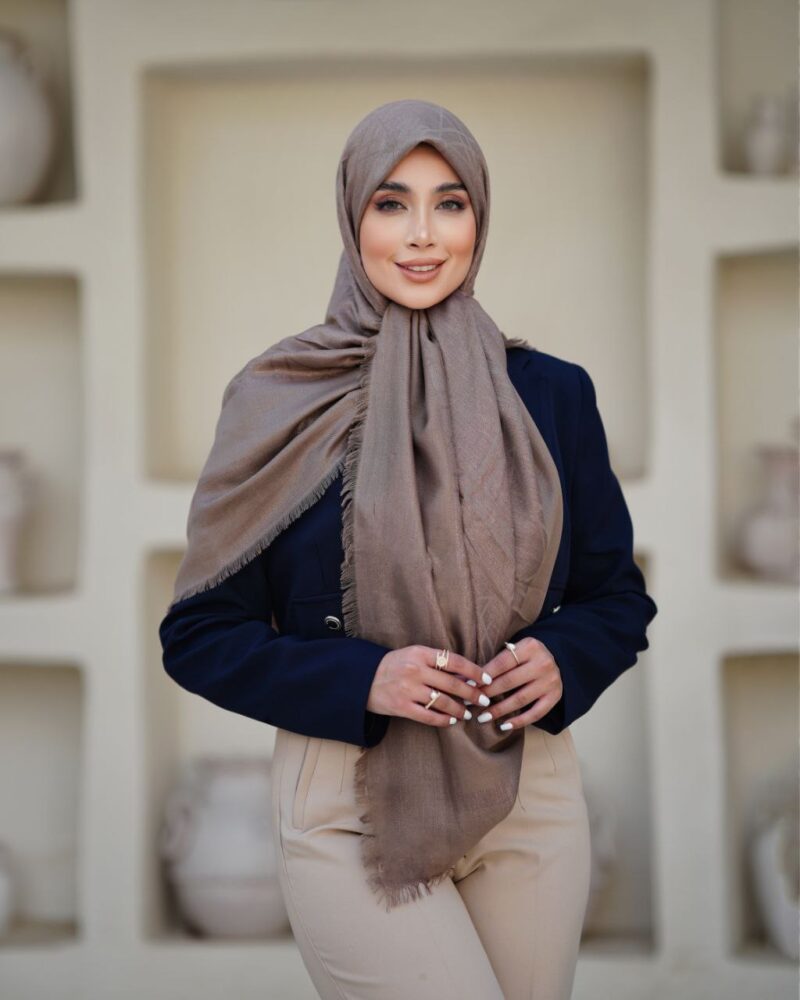 روسری نخی ژاکارد کد 10151 - Image 1