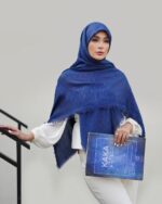 روسری نخی ژاکارد کد 10156