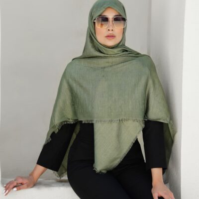 روسری نخی ژاکارد کد 10159