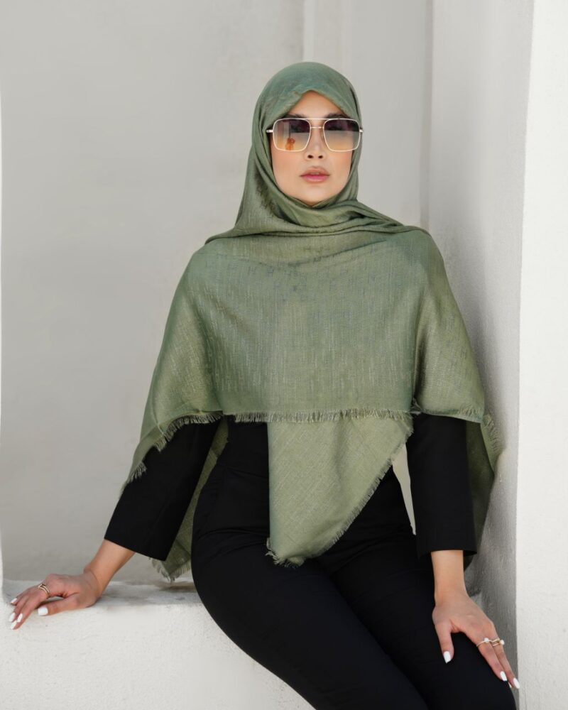 10159 روسری نخی ژاکارد کد 10159 - Image 1