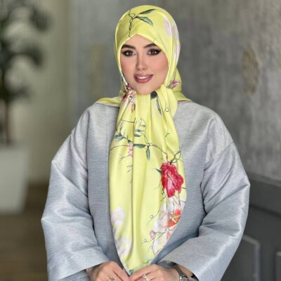 روسری رنگی طرح دار کد 10164