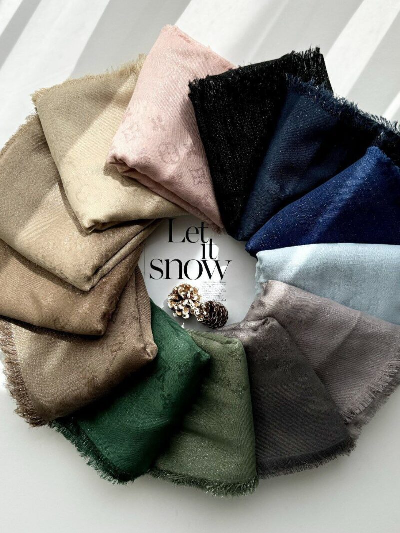 روسری نخی ژاکارد کد 101۷7 - Image 3