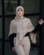 روسری نخی ژاکارد کد 101۷3