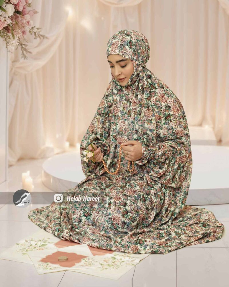 10226-2 چادر نماز آستین دار کد 10226 - Image 1