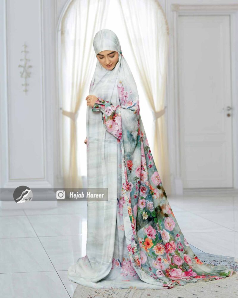 10235-2 چادر نماز آستین دار کد 10235 - Image 1