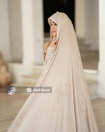 چادر عروس کد 10292