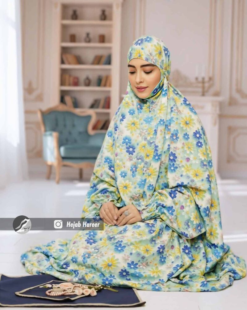 10336-3 چادر نماز آستین دار کد 10336 - Image 1