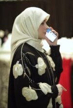عبا کرپ کار شده کد 10339 - Image 2