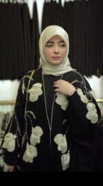 عبا کرپ کار شده کد 10339 - Image 3
