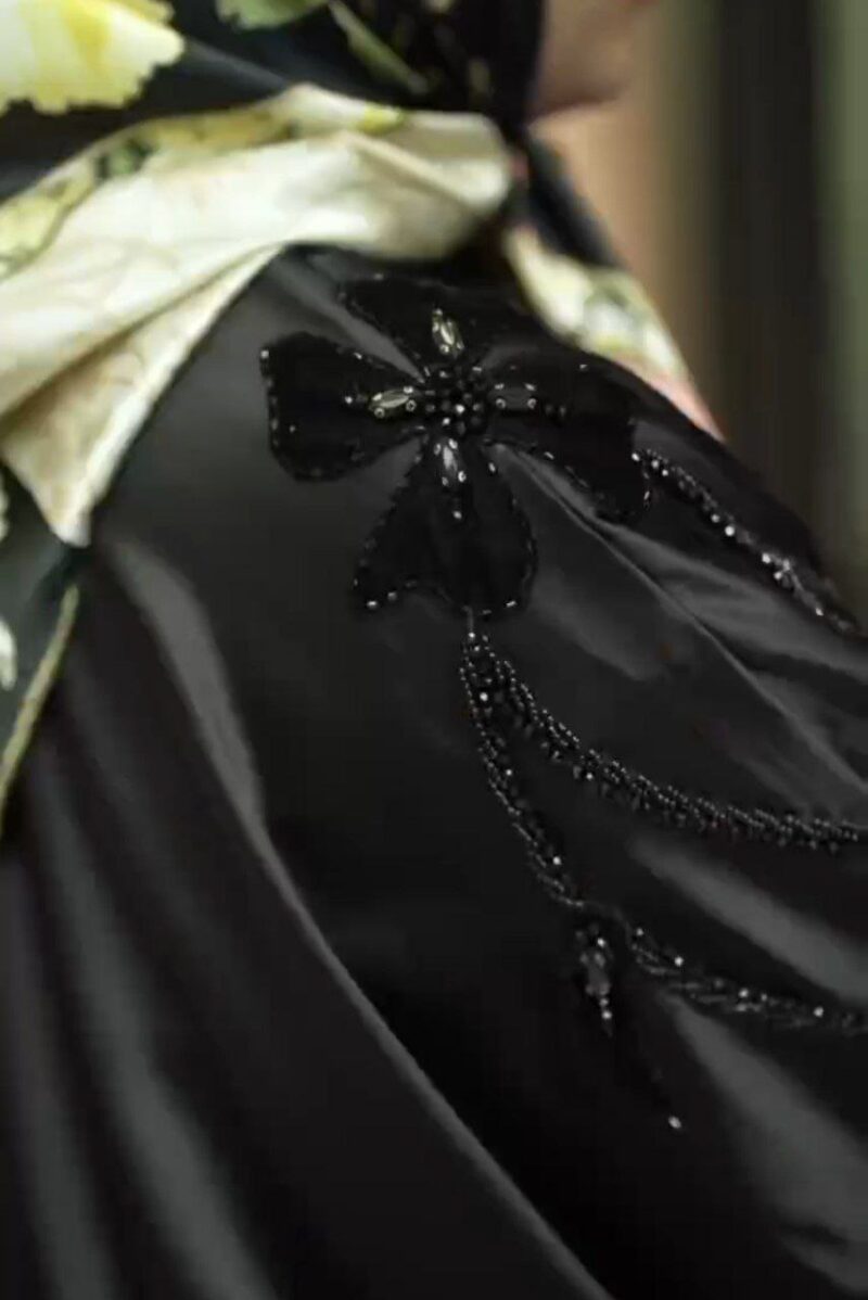 عبا کرپ کار شده کد 10340 - Image 2