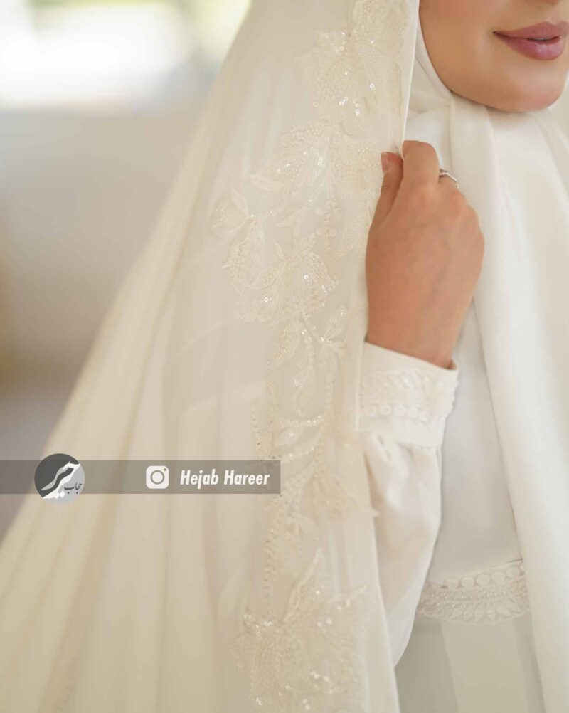 چادر عروس کد 10352 - Image 2